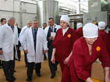 Губернатор области посетил с рабочей поездкой Семикаракорск