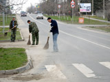 Генеральная уборка города продолжается