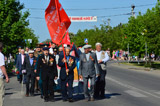 Митинг, посвященный 68-ой годовщины со Дня Победы в Великой Отечественной войне