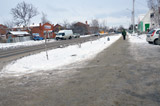 Началась активная уборка города от снега