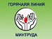 Работает «горячая линия» минтруда