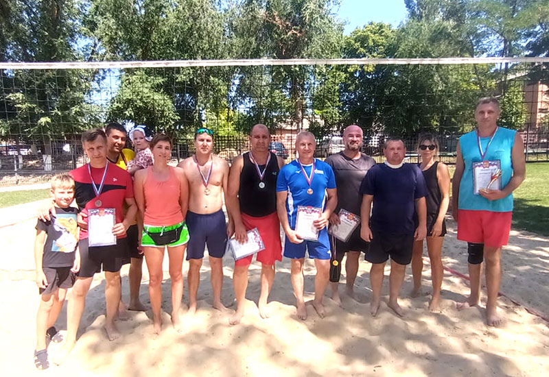 Разыгран Кубок Ветеранов спорта по пляжному волейболу